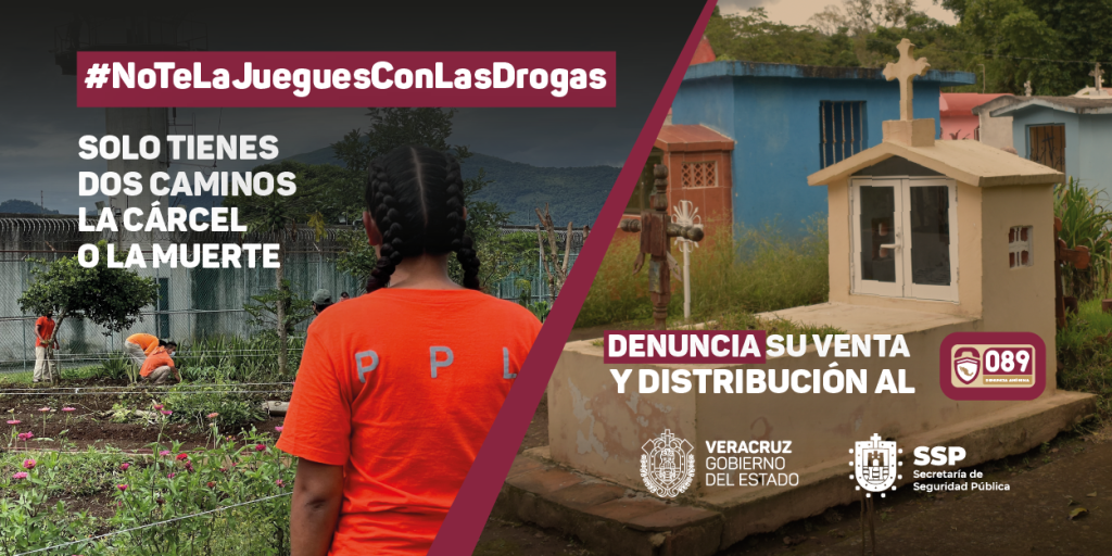 NO LA RIGUES CON LAS DROGAS 