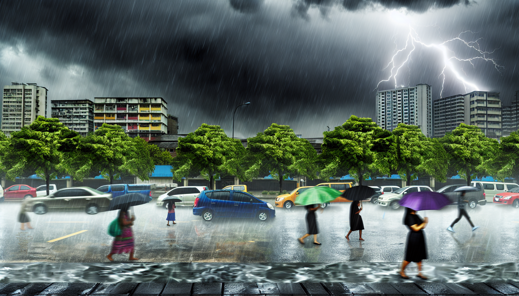 Se prevÃƒÂ©n lluvias intensas en la entidad en prÃƒÂ³ximos dÃƒÂ­as