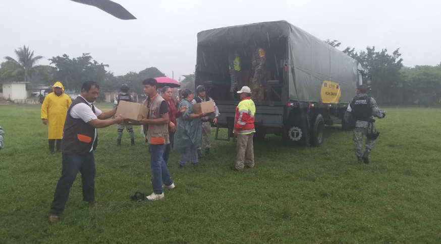 SEDENA brinda asistencia a 107 comunidades en Veracruz