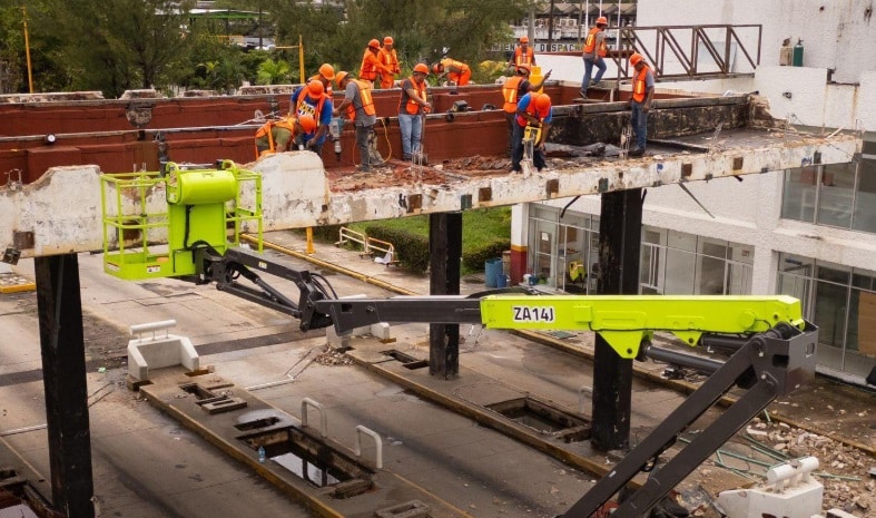 Avanza 85% el retiro de la caseta Coatzacoalcos I