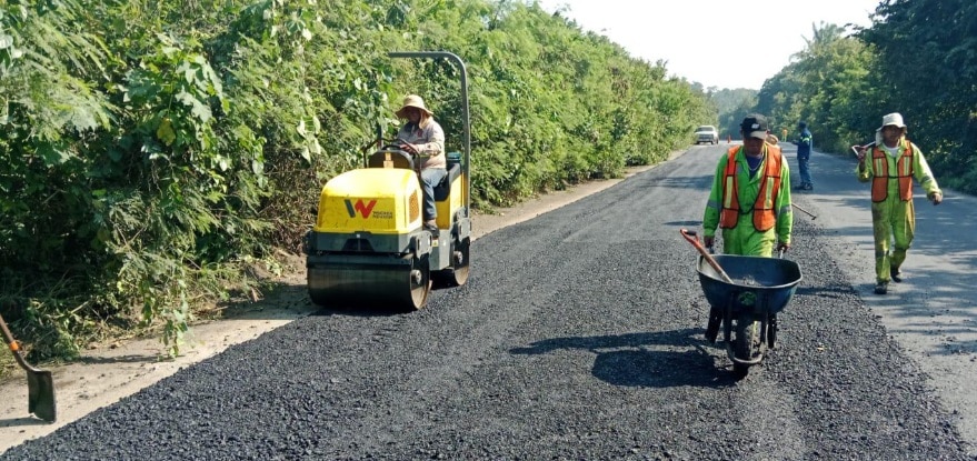 Bacheton en Veracruz logra avance del 55% en reparaciones