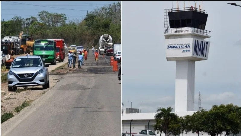 Beneficios de rehabilitar carretera CÃƒÂ¡nticas al Aeropuerto de MinatitlÃƒÂ¡n
