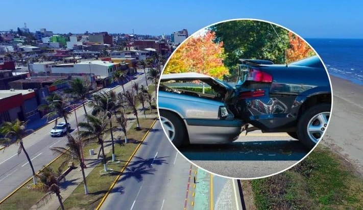 Conductor de Coatzacoalcos denuncia montaje de choques automovilÃƒÂ­sticos