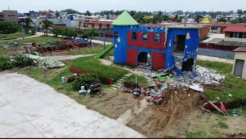 Demuelen Parque Playa Sol a solo cuatro aÃƒÂ±os de reinauguraciÃƒÂ³n
