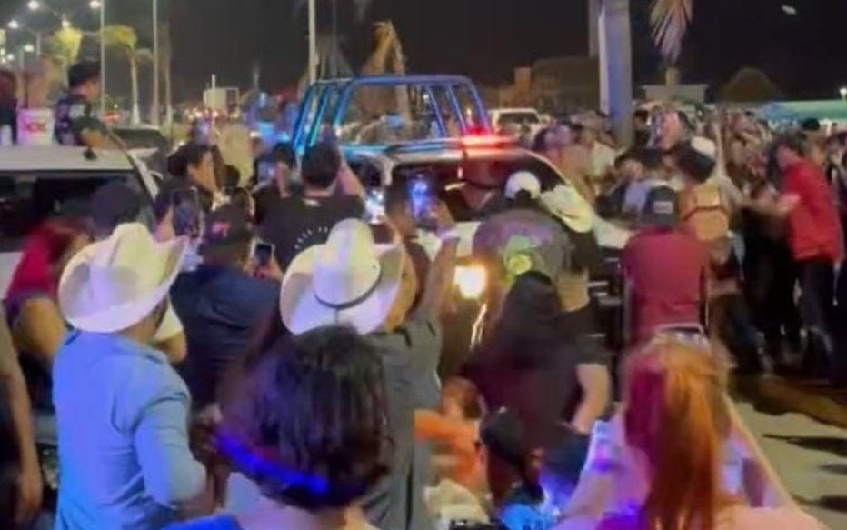 Exceso de alcohol y rinas en Malecón sin detenciones policiales