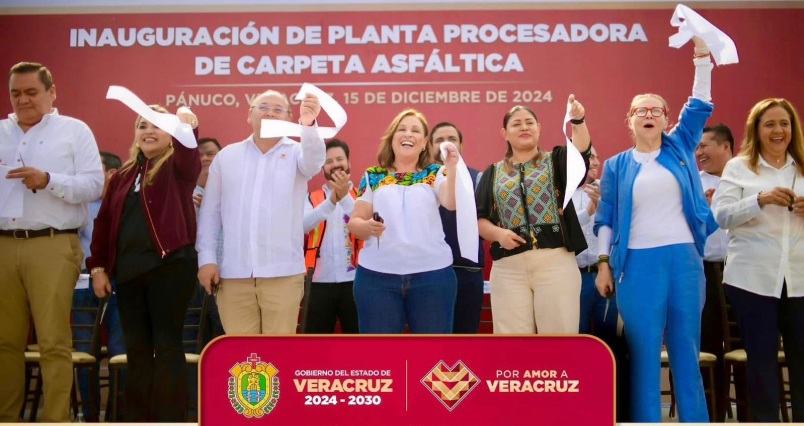 Gobernadora RocÃÂo Nahle inaugura planta procesadora en Pánuco
