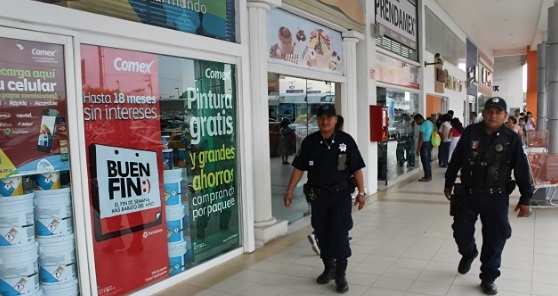 Más de 100 elementos garantizarán seguridad durante el Buen Fin