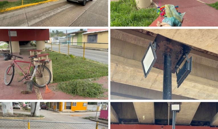 Parque en Coatzacoalcos invadido por personas en situaciÃƒÂ³n vulnerable