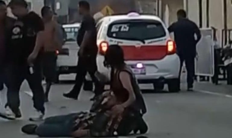 Rinas en Coatzacoalcos entre motociclistas y meseros: detenidos