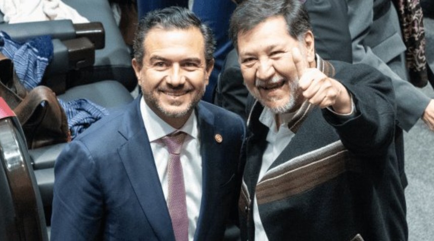 Yunes frente a la cúpula y base de Morena en Veracruz